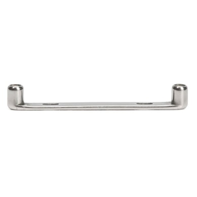 Flat surface bar made of titanium