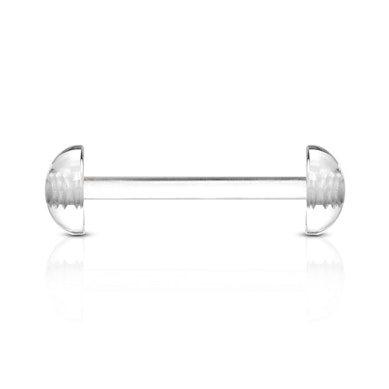 Tongue piercing retainer