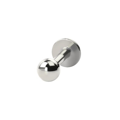 Įstumiamas labret auskras iš titano