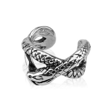 Ear cuff with snake