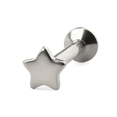 Žvaigždutės formos labret auskaras