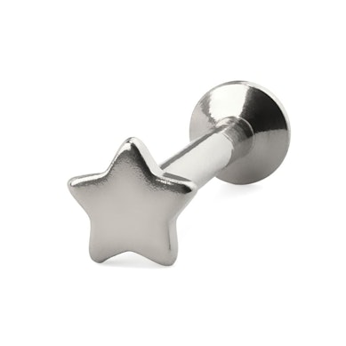 Žvaigždutės formos labret auskaras