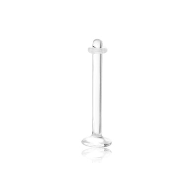 Tongue piercing retainer and concealer