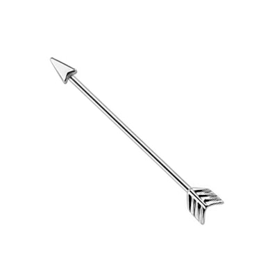 Strėlės formos barbell auskaras