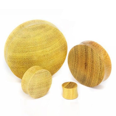 Plug made of jackfruit wood