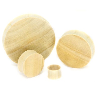 Plug made of Crocodile Wood