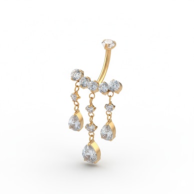 Titano bambos barbell su kabančiais akmenukais