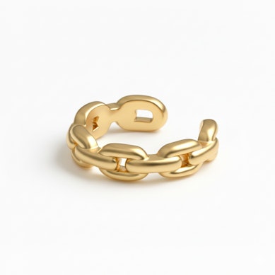 Grandinėlės dizaino netikras auskaras