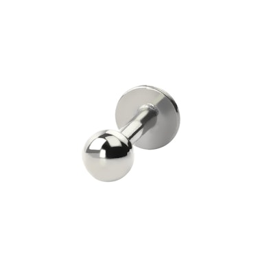 Įstumiamas labret auskras iš titano