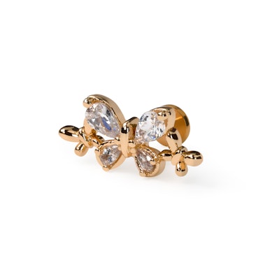 Labret su trimis drugeliais