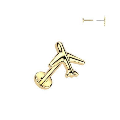 Titano labret su lėktuvėliu