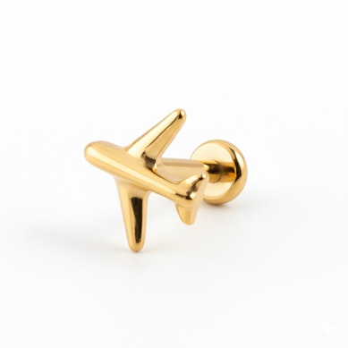 Titano labret su lėktuvėliu