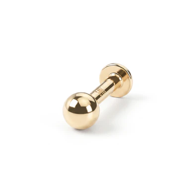 Labret auskaras iš 14k aukso