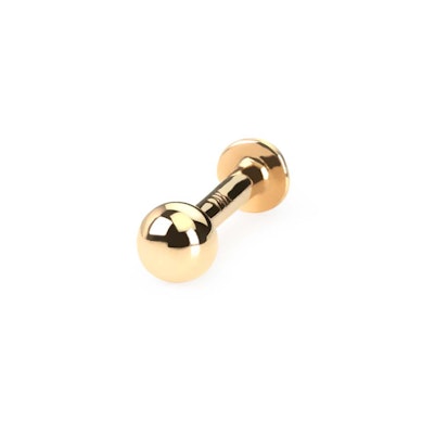 Labret auskaras iš 14k aukso