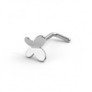 Titano nosies smeigė su drugeliu