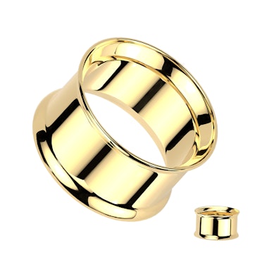 Tunelis iš titano platėjančiais kraštais