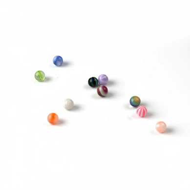 10 akrilinių rutuliukų pakuotė