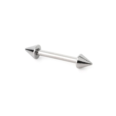 Straight barbell with spikes