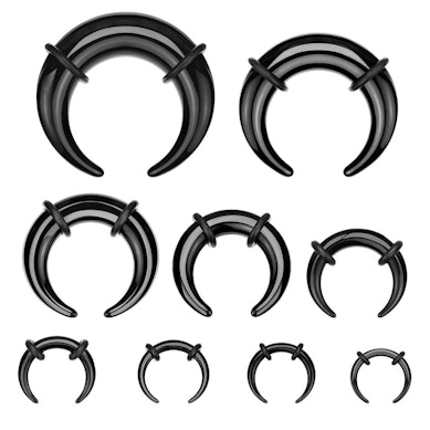 Taper c-shaped made of acrylic