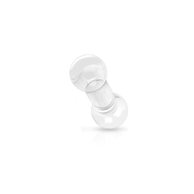 Thick barbell made of acrylic