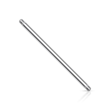 Loose straight barbell in a variety of lengths