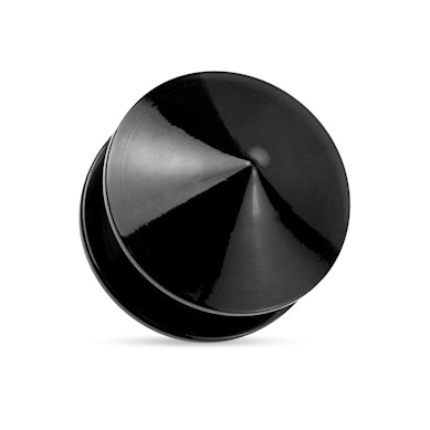 Plug conical-shaped made of acrylic