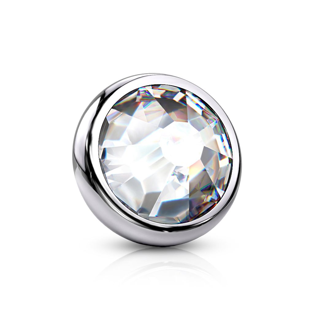 Titanium dermal tops top