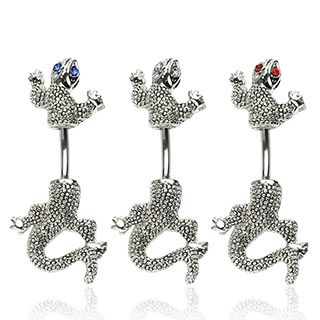 Animal belly hot sale button rings