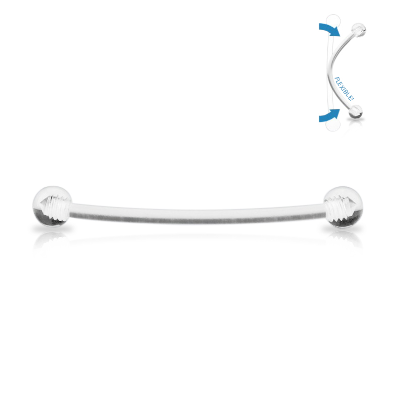 Lankstus barbell auskaras - Puikiai tinka nėščioms moterims