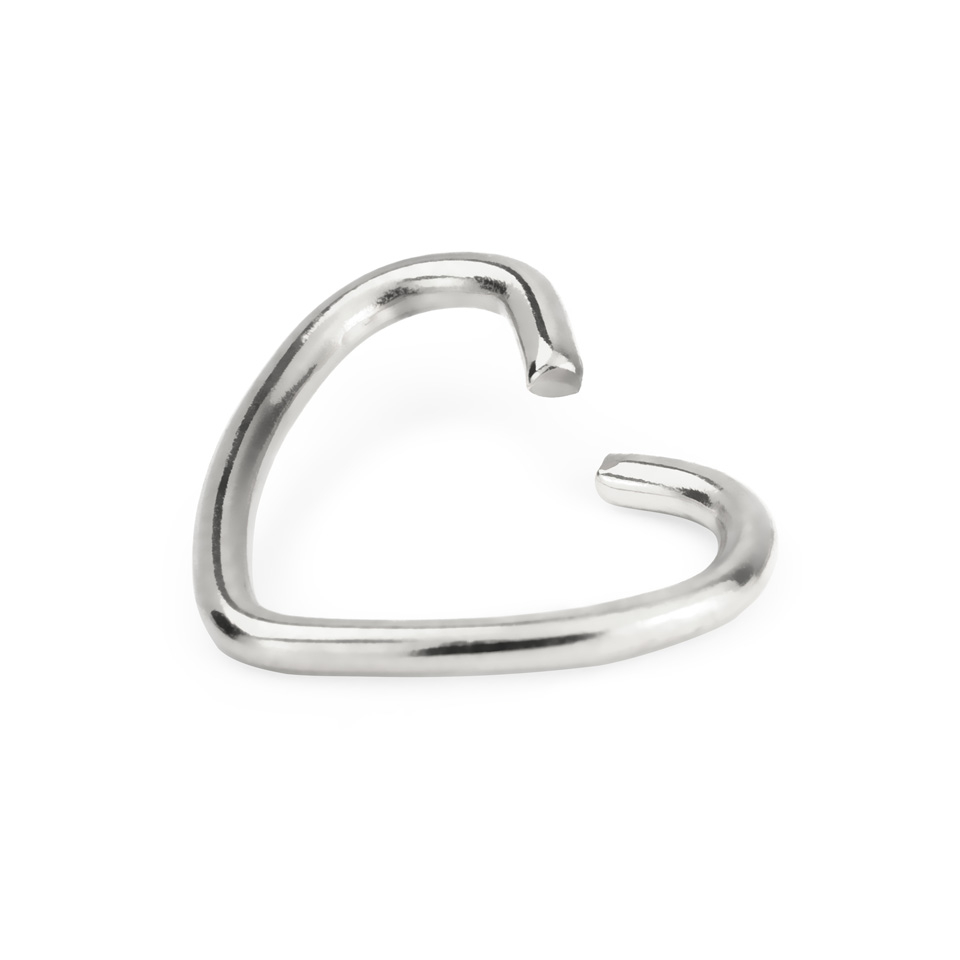 Širdelės formos auskaras