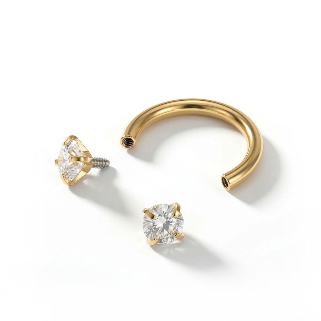 Pasagos formos auskaras su apvaliais akmenėliais