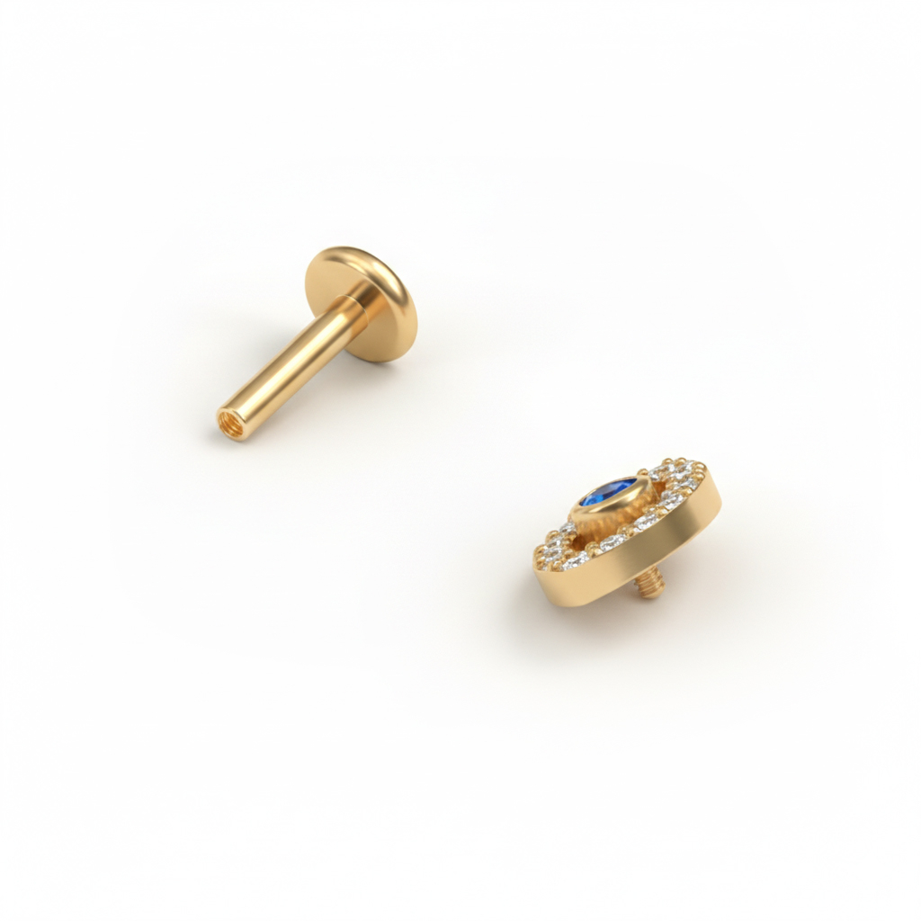 Titano labret su blogio akimi