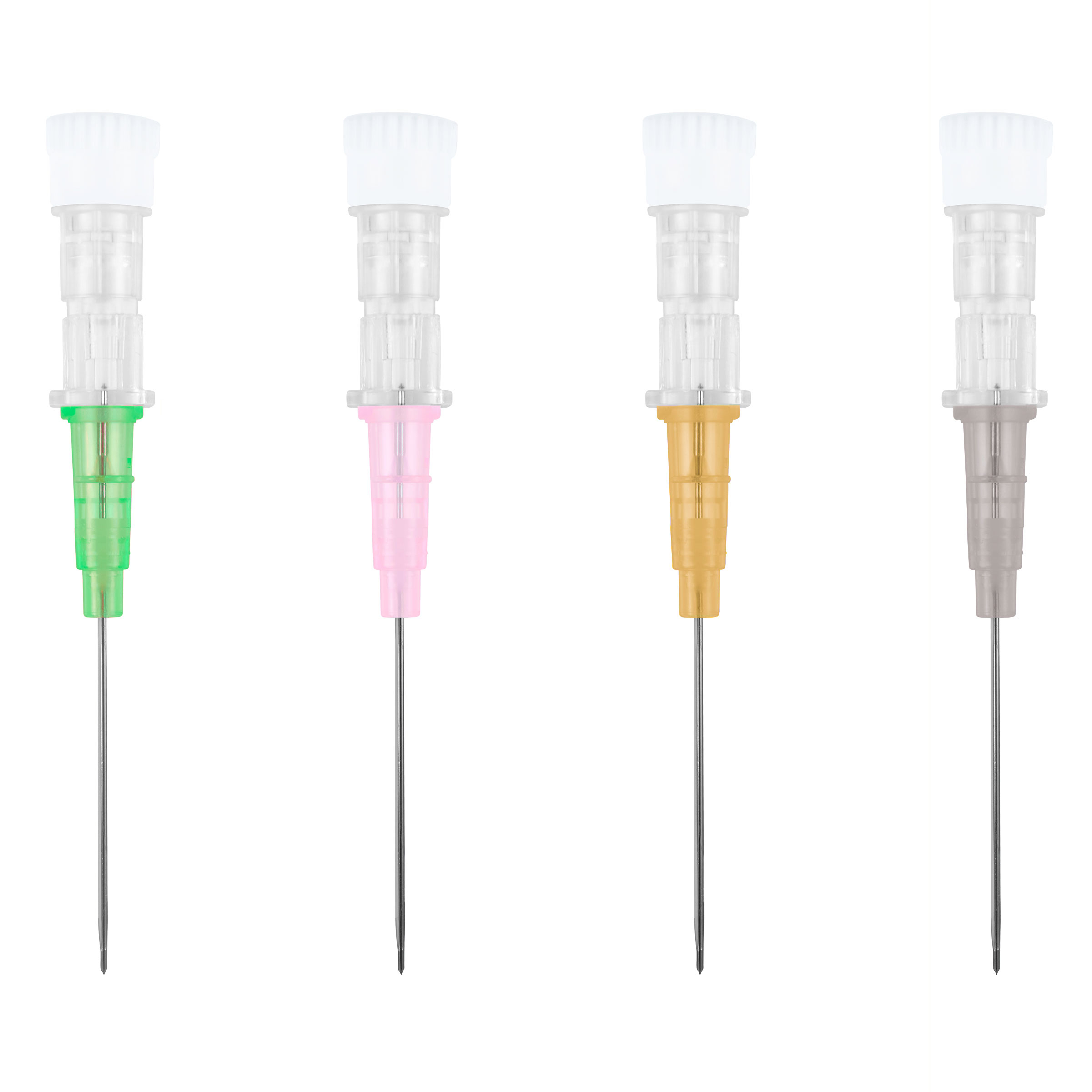 Mosquito piercing needle with self-releasing catheter