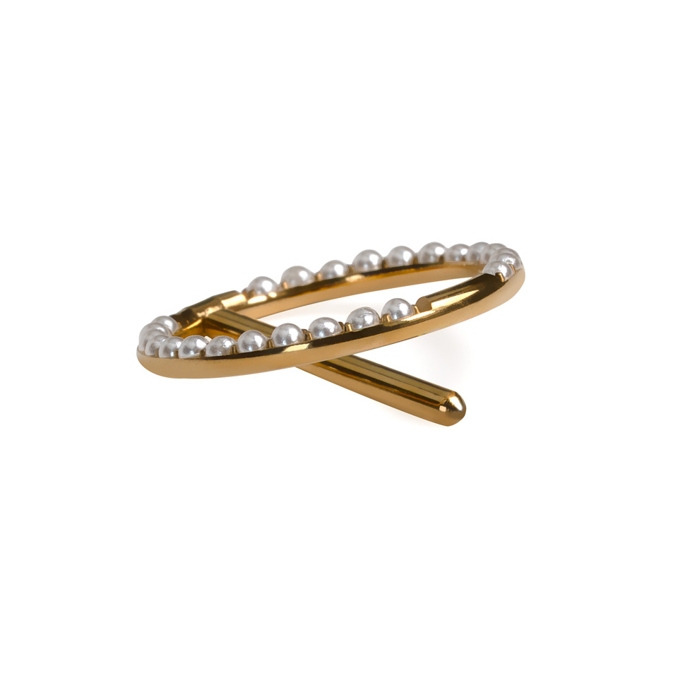 Perlais papuoštas titano clicker į spenelį