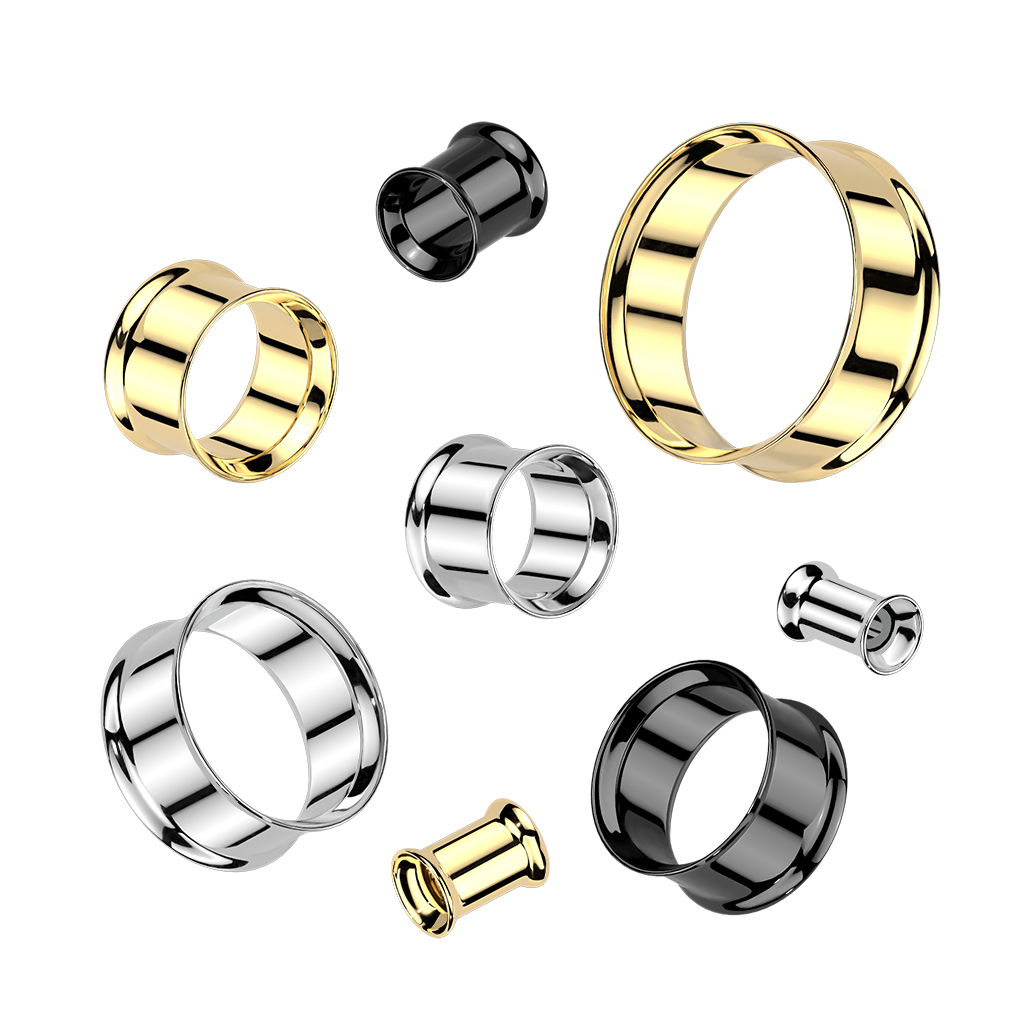 Tunelis iš titano platėjančiais kraštais