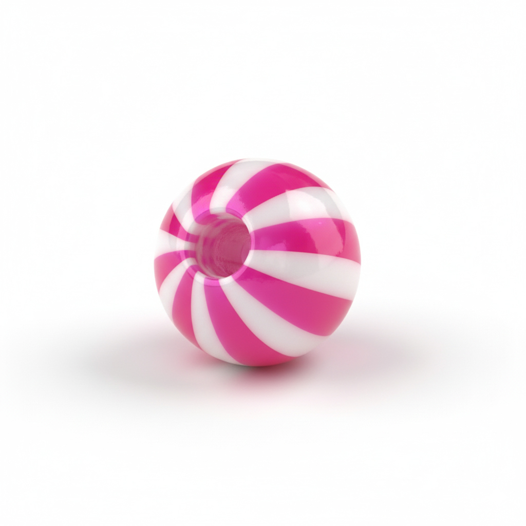 10 akrilinių rutuliukų pakuotė